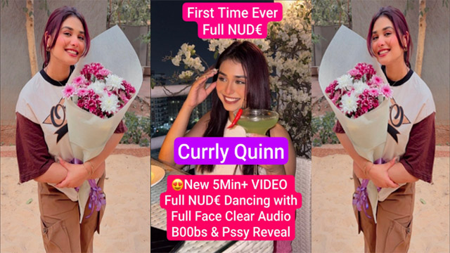 Currly Quinn New 5Min Premium Live Full Nude With Full Face