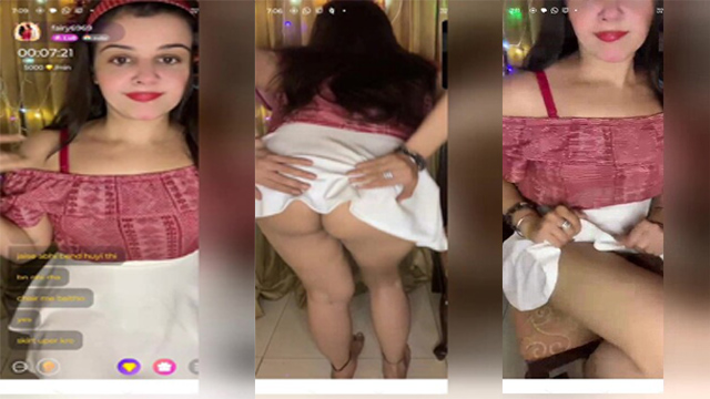 Chamet MILF Fairy6969 Hikes Up her Skirt to Reveal