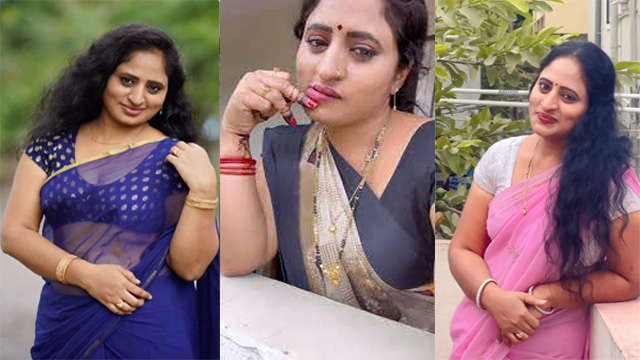 Sujatha Simhadri Seducing and Changing Blouse