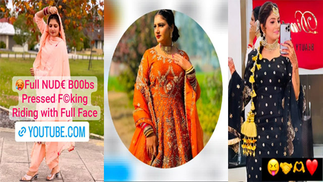 Famous Punjabi Latest Most Exclusive – Viral Video Ft. Boobs Pressed Full Nude – Fucking Riding with Face & Clear Audio