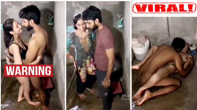 Latest Viral Village Collage Girl Fucked By Boyfriend In Toilet