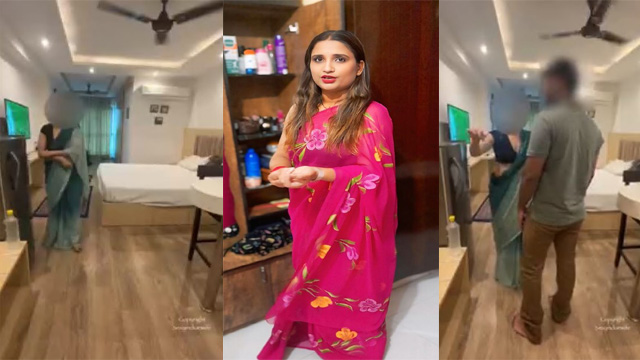 Sexy Indian Wife @hotlaavaa 2 New Getting Massage & Nude Walk