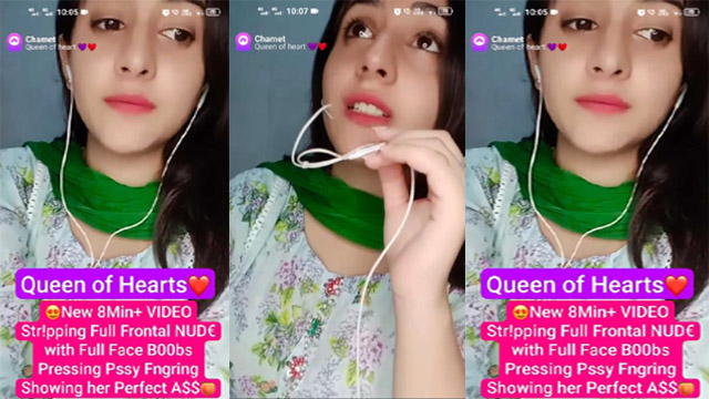 Queen Of Heart Cute Influencer Most Exclusive 8Min+ Premium Videocall