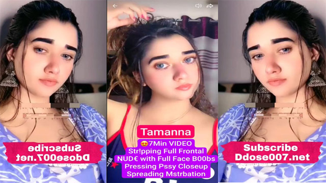 Tamanna Beautiful Insta Influencer Most Exclusive 7Min+ Premium Live