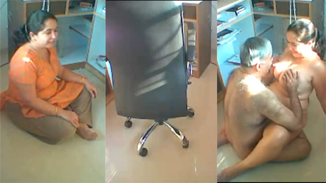 Mature Office Aunty – Sex With Her Boss