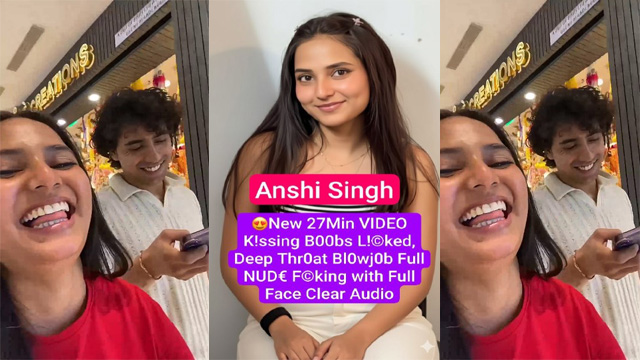 Anshi Singh Boyfriend – Giving Amazing Deep Blowjob – Fucking Ccm Shower