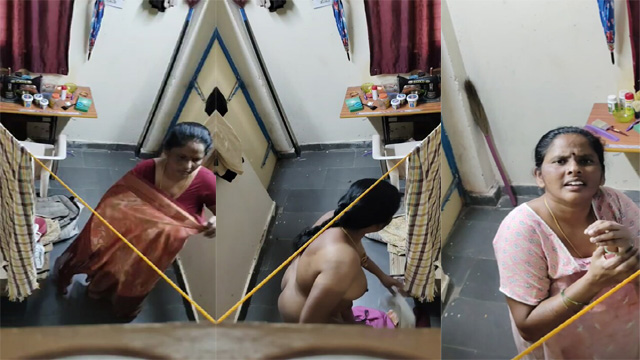 Desi Mom Caught Son Secretly – Capturing Of Dress Change Video Watch Now